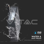 4W LED Стенна Лампа Черна 3000К