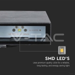 4W LED Стенна Лампа Черна 6500К