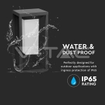 2W Соларна Стенна SAMSUNG ЧИП Сива 3000K