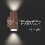 GU10 Корпус Кръг Ръжда