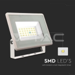 20W LED Прожектор Бяло Тяло 3000K