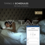 LED Крушка  GU10 4.8 WIFI Smart RGB+WW+CW Amazon Alexa и Google Home Съвместимост