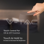 2W LED Настолна Лампа Бежово IP54 3000K