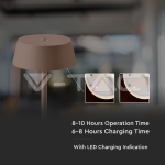 2W LED Настолна Лампа Бежово IP54 3000K