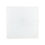 24W LED Плафон Квадрат Микровълнов Сензор Черна Рамка 4000К IP44