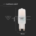 LED Крушка - SAMSUNG ЧИП 2.2W G9 3000K