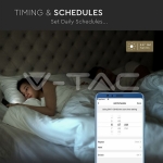 LED Крушка - 4.8W E14 P45 Дистанционно RGB + 3000K + 6500   Amazon Alexa и Google Home Съвместимост