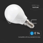 LED Крушка - 4.8W E14 P45 Дистанционно RGB + 3000K + 6500   Amazon Alexa и Google Home Съвместимост