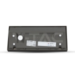 12W Фасаден Аплик Ъглов Черен 3000К IP64