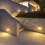 12W Фасаден Аплик Ъглов Черен 4000К IP64