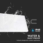 20W Фасаден Аплик Ъглов Бял 3000К IP64