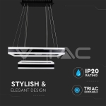 113W Полилей Димиращ Черен 3000К