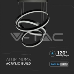 86W Полилей Димиращ Черен 3000К