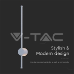 12W Стенна Лампа Бяло Тяло 4000K IP65