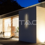 12W Стенна Лампа Бяло Тяло 4000K IP65