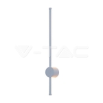 12W Стенна Лампа Бяло Тяло 4000K IP65