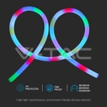 24W Neon Flex Magic RGB 5m + Контролер