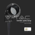 GU10 Градинско Тяло Колче Черно Тяло IP65