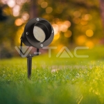 GU10 Градинско Тяло Колче Черно Тяло IP65