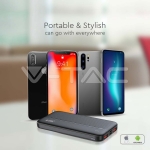 10000mAh Външна Батерия Бързо Зареждане Черна