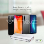 10000mAh Външна Батерия Бързо Зареждане Бяла