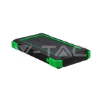 10000mAh Външна Батерия Солар Безжично Зареждане Черна