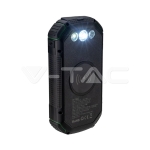 30000mAh Външна Батерия Солар Безжично Зареждане Черна