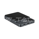 5000mAh Външна Батерия 9мм Magnetic Сива