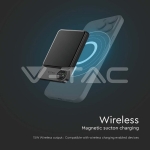 5000mAh Външна Батерия 9мм Magnetic Сива