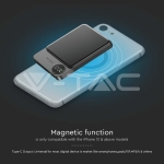 5000mAh Външна Батерия 9мм Magnetic Сива