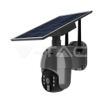 HD Smart Соларна 4G Камера Черна