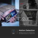 WIFI HD Smart Соларна  Камера Черна