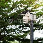 WIFI HD Smart Соларна Камера Бяла