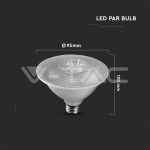 LED Крушка SAMSUNG Чип 11W E27 PAR30 6400K