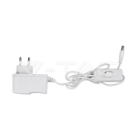 12W LED Настолна Лампа Извита Кабел - Ключ 3000К Черна