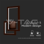 20W Стенна Лампа Бежово 4000K IP54