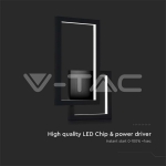 20W Стенна Лампа Черно Тяло 3000K IP54