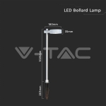 6W Назаемна Лампа Бяла 4000K IP54