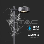 6W Назаемна Лампа Черна 4000K IP54