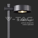 6W Назаемна Лампа Черна 4000K IP54