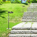 6W Назаемна Лампа Черна 4000K IP54