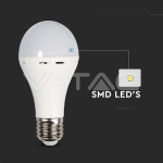LED Крушка 9W E27 A60 Пластик Аварийна 4000К