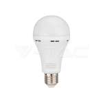 LED Крушка 9W E27 A60 Пластик Аварийна 4000К