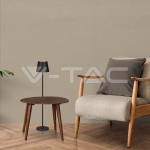 4W LED Лампион Презаредим Черен 3000K IP54