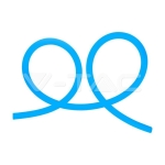 12W Neon Flex Син