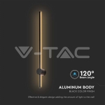 12W Стенна Лампа Черно Тяло 4000K IP54