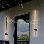 12W Стенна Лампа Черно Тяло 4000K IP54