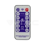 Соларен Гирлянд с 10бр. 0.5W 3000K Крушки 12м. Дистанционно