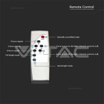 LED Соларна Улична Лампа SAMSUNG Чип 50W Бяло Тяло 4000K