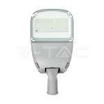 LED Соларна Улична Лампа SAMSUNG Чип 50W Бяло Тяло 4000K